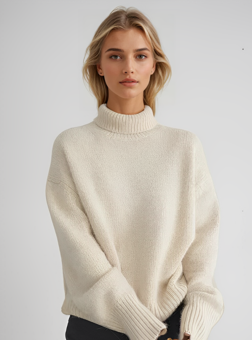 CASEY | Polo neck jumper in cashmere