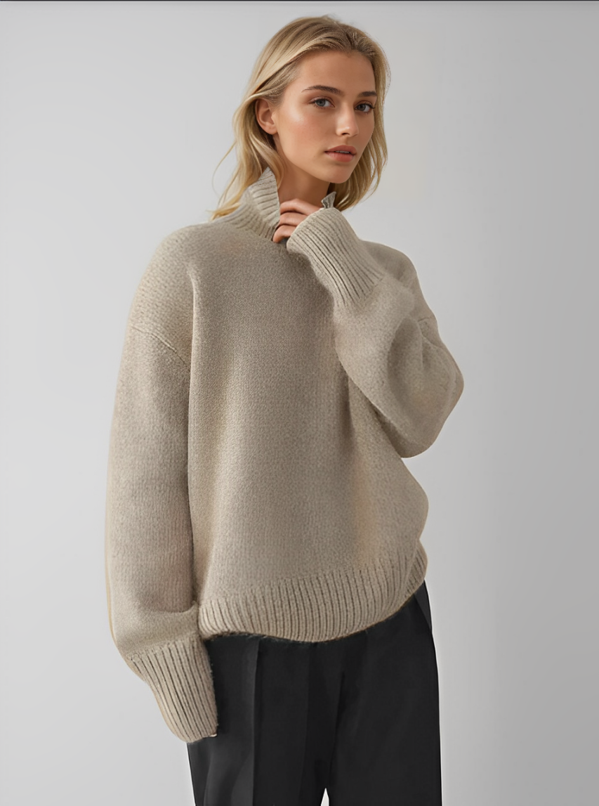 CASEY | Polo neck jumper in cashmere