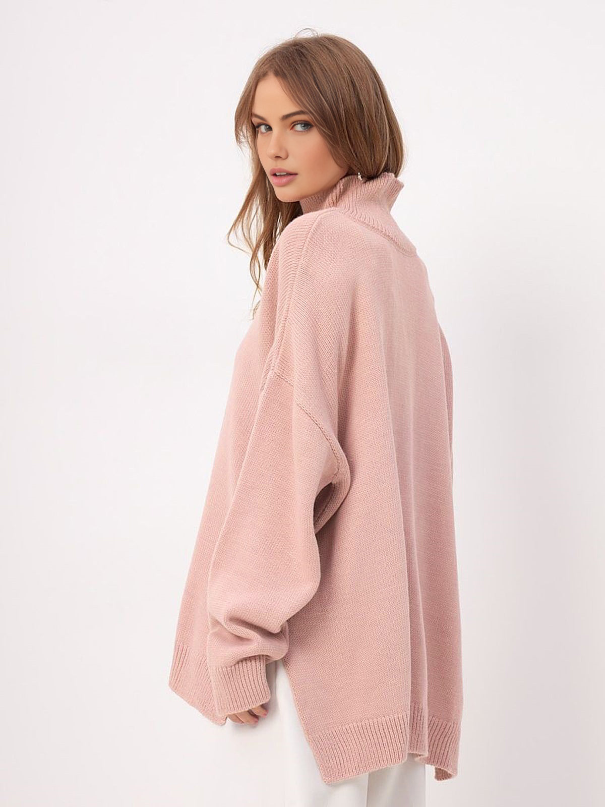 BROOKE | Oversized jumper with side splits