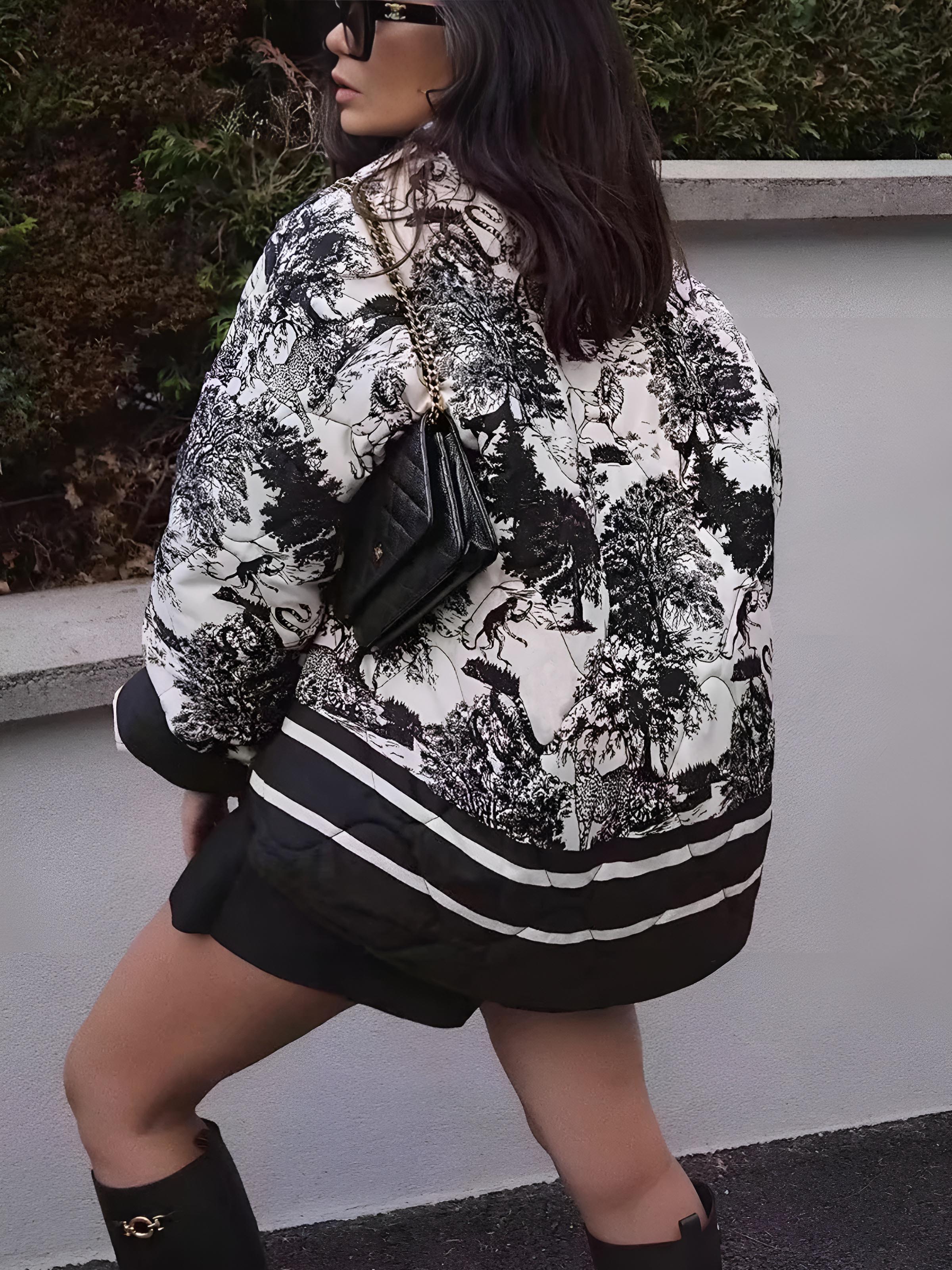 SIENNA | Jacket with all-over print