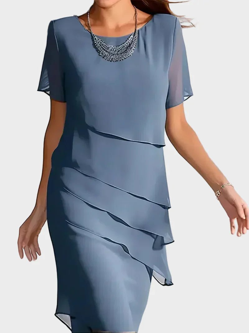 ALINA | Rochie elegantă cu straturi - Liora București