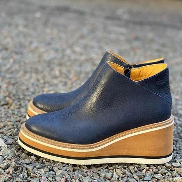 KAMALA | Ankle boots with wedge sole