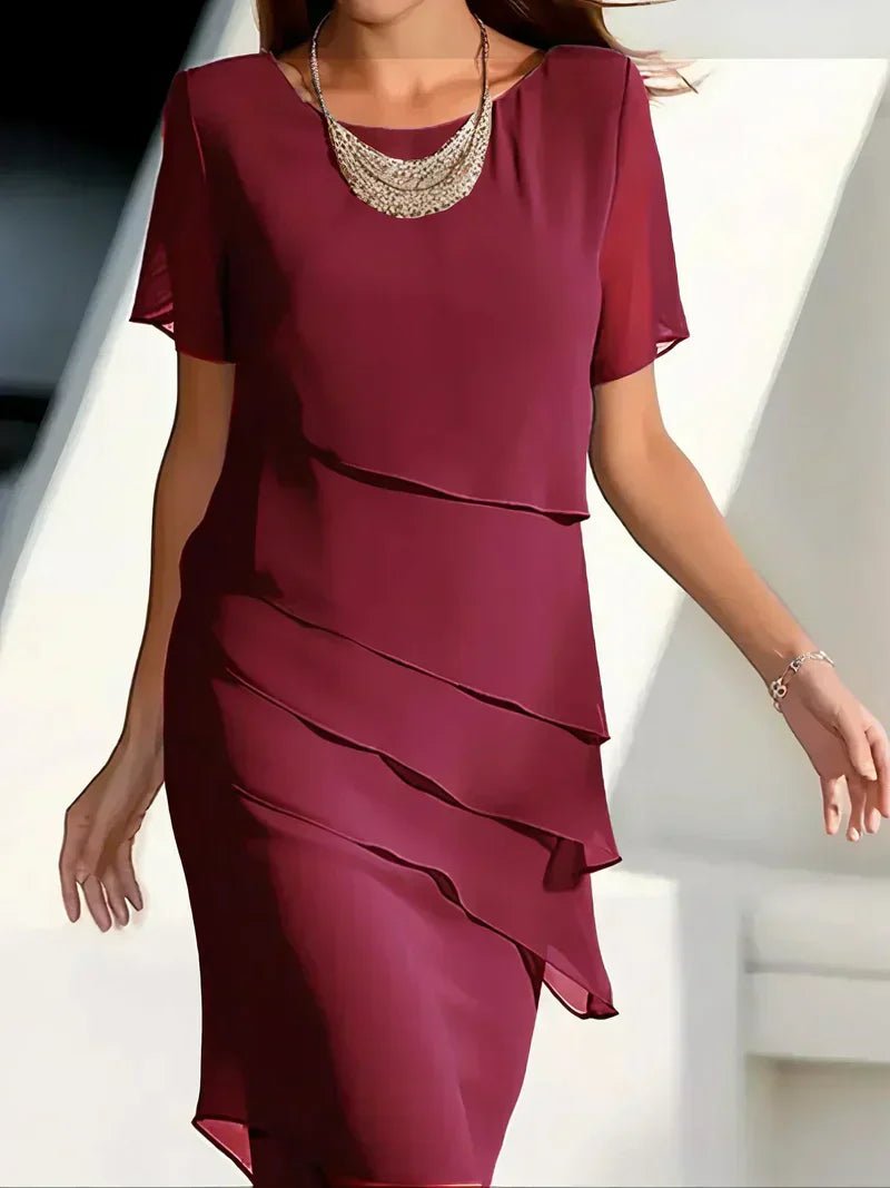 ALINA | Rochie elegantă cu straturi - Liora București