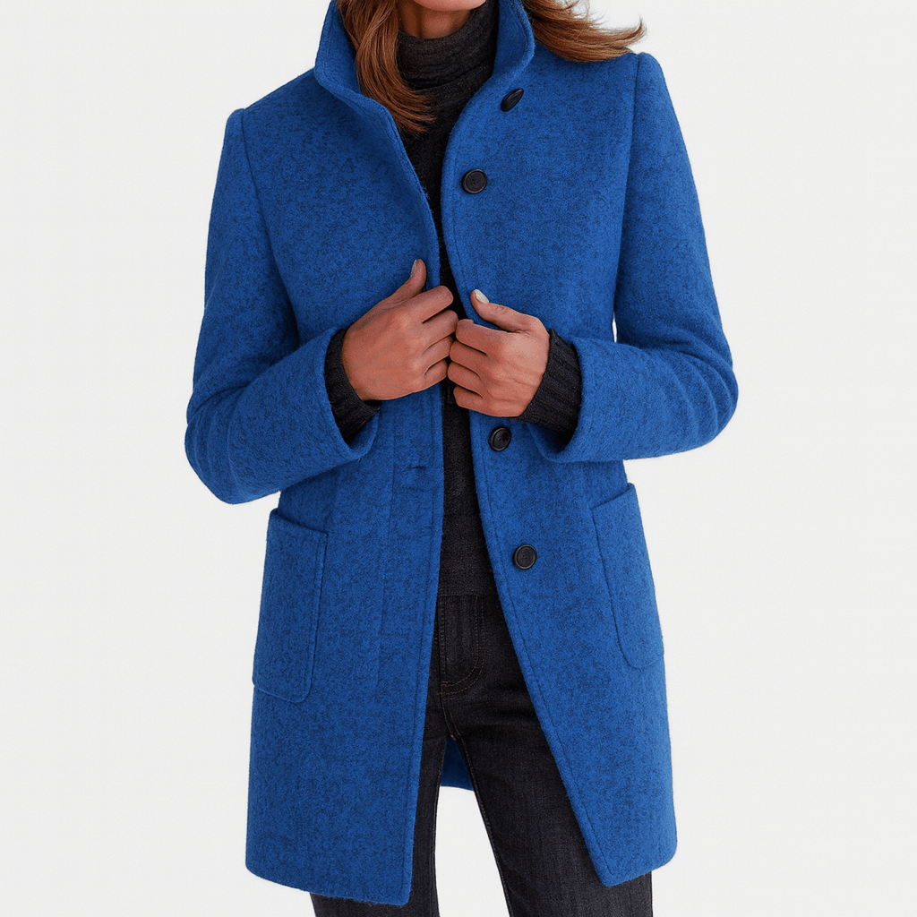 ADELE | Jacket with high collar - Liora Melbourne