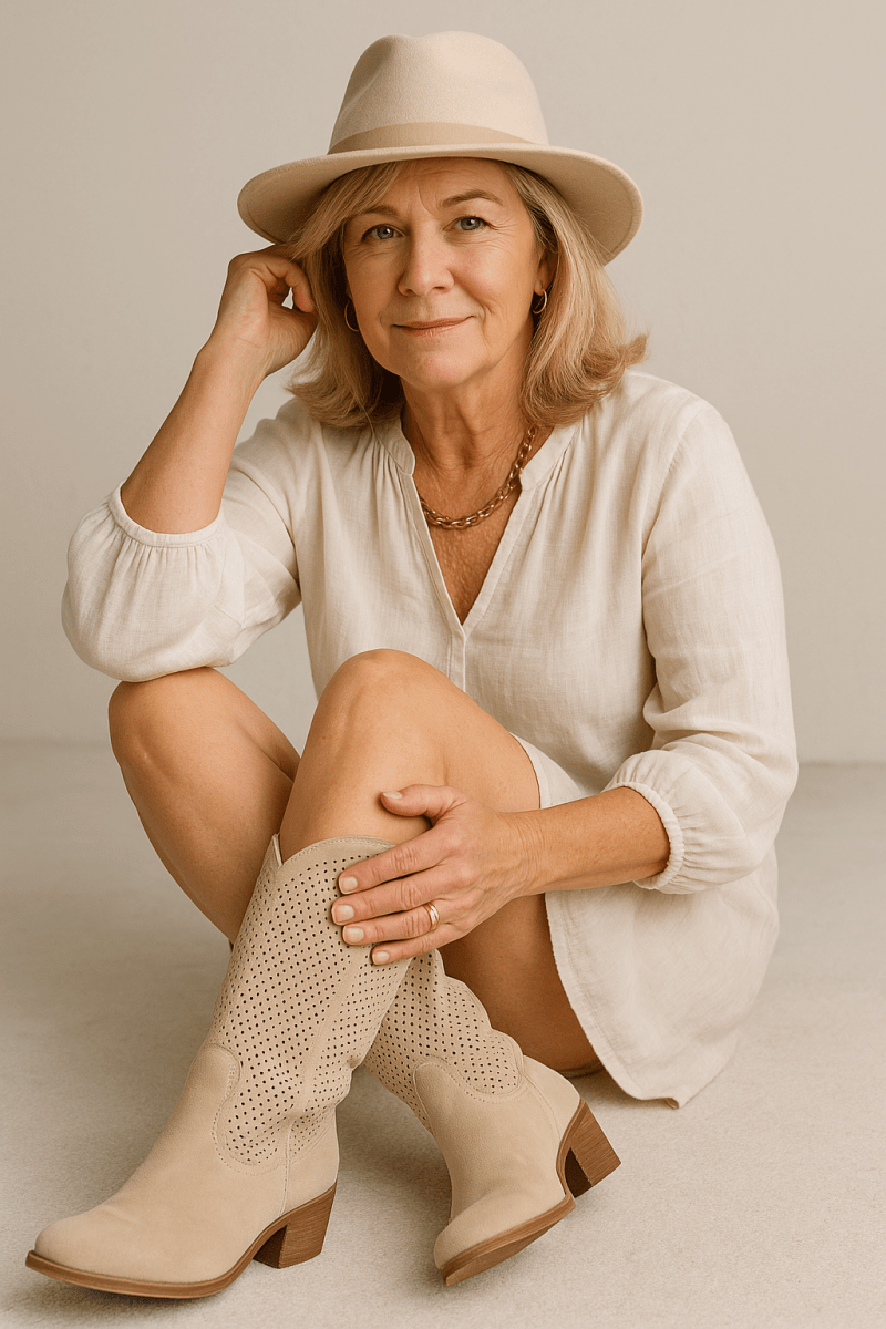 CALYPSO | Cowboy boots with orthopedic support - Liora Melbourne