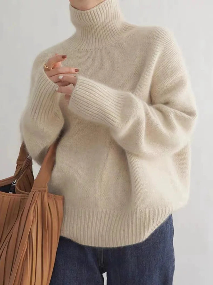 CASEY | Polo neck jumper in cashmere