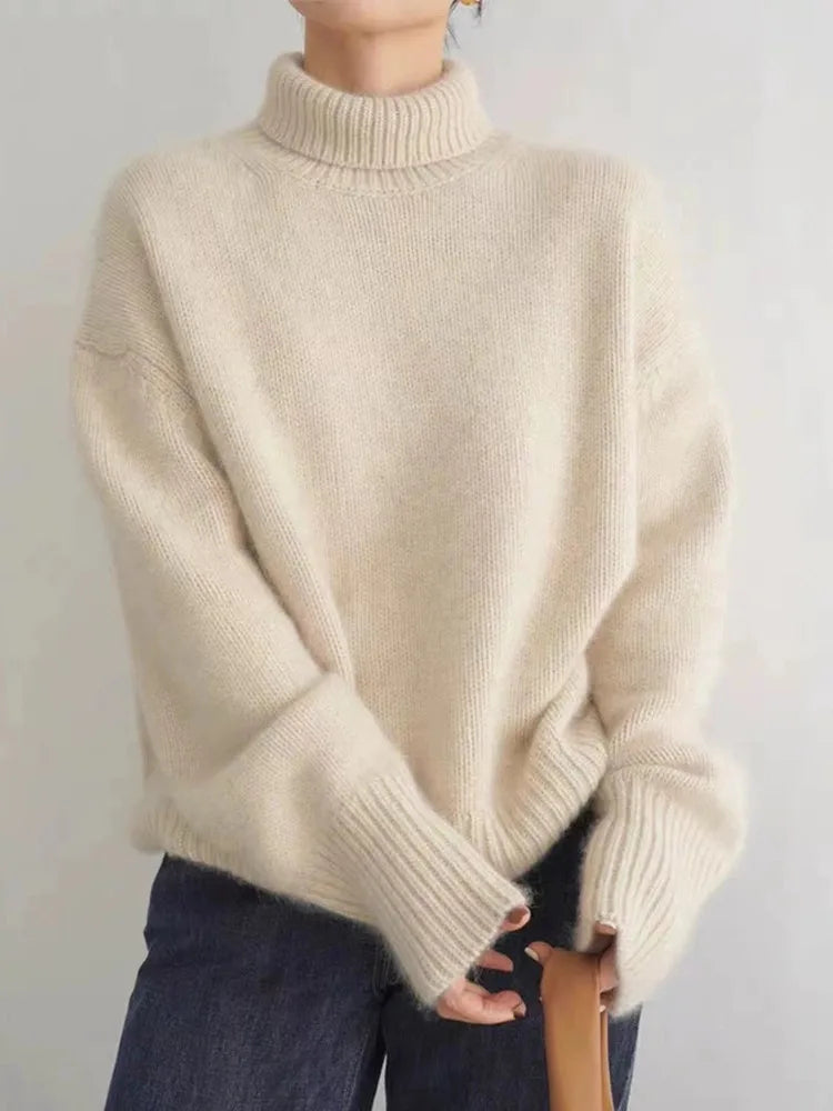CASEY | Polo neck jumper in cashmere