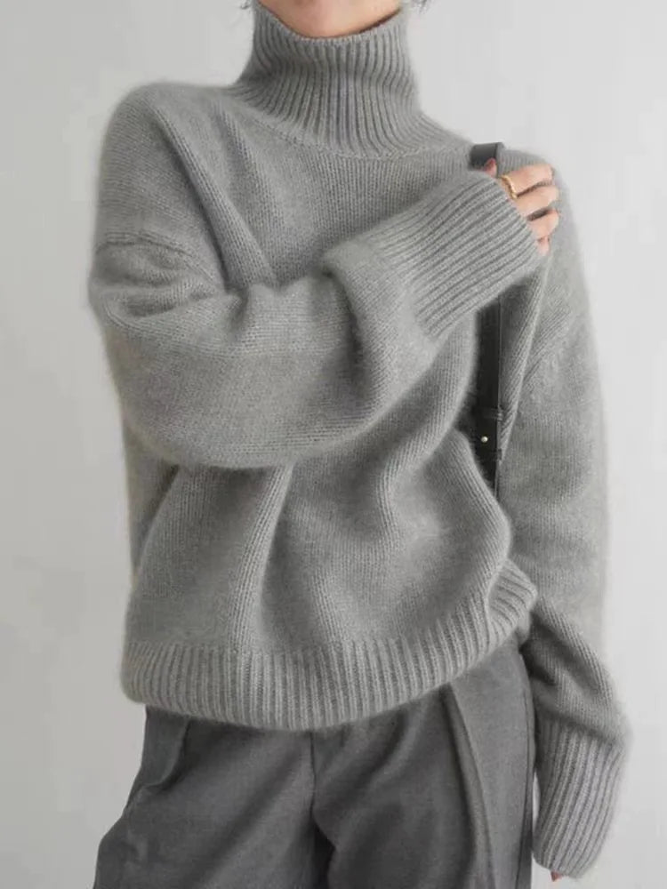 CASEY | Polo neck jumper in cashmere