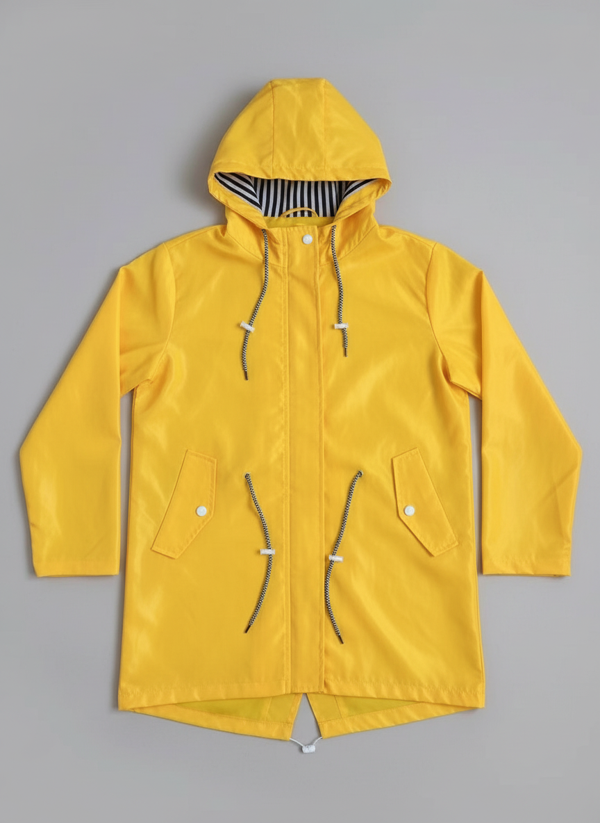 HARPER | Waterproof mac with hood
