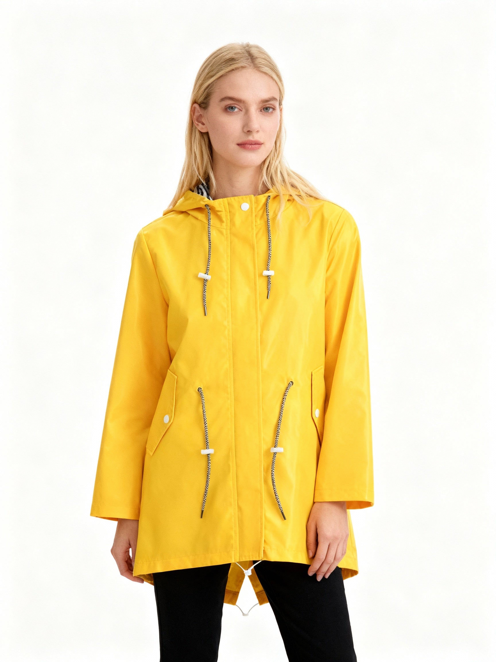 HARPER | Waterproof mac with hood