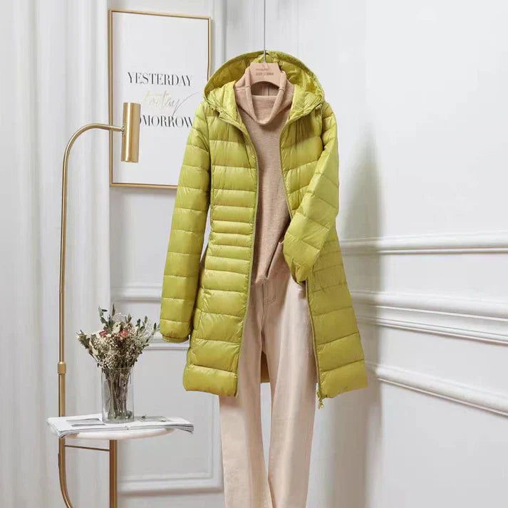 QUINN | Ultralight down jacket with quilted finish