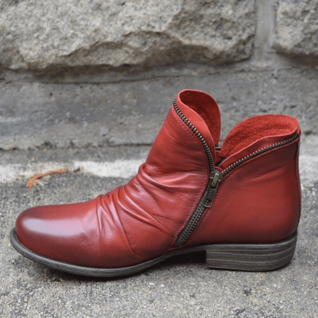 GLINDA | Ankle boots with side zip - Liora Melbourne