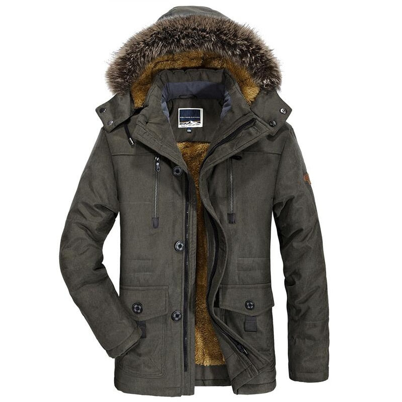 LIAM | Winter parka with fleece lining