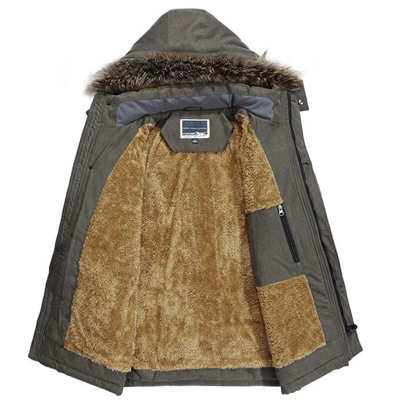 BEAU | Winter parka with fleece lining