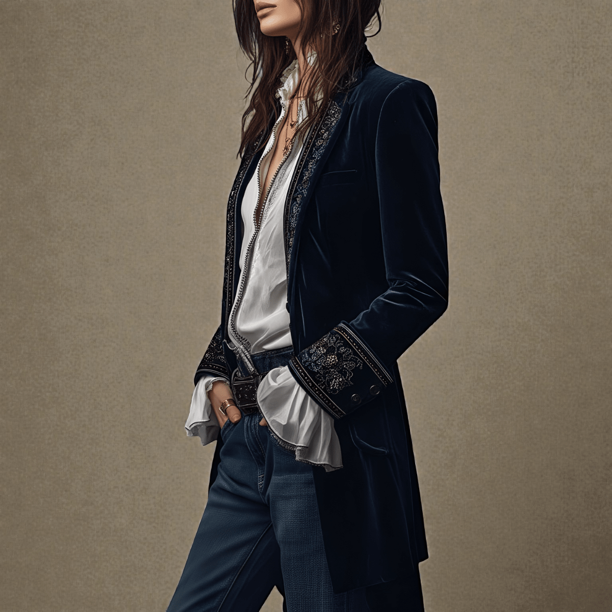 ROSALIND | Velvet jacket - Liora Melbourne