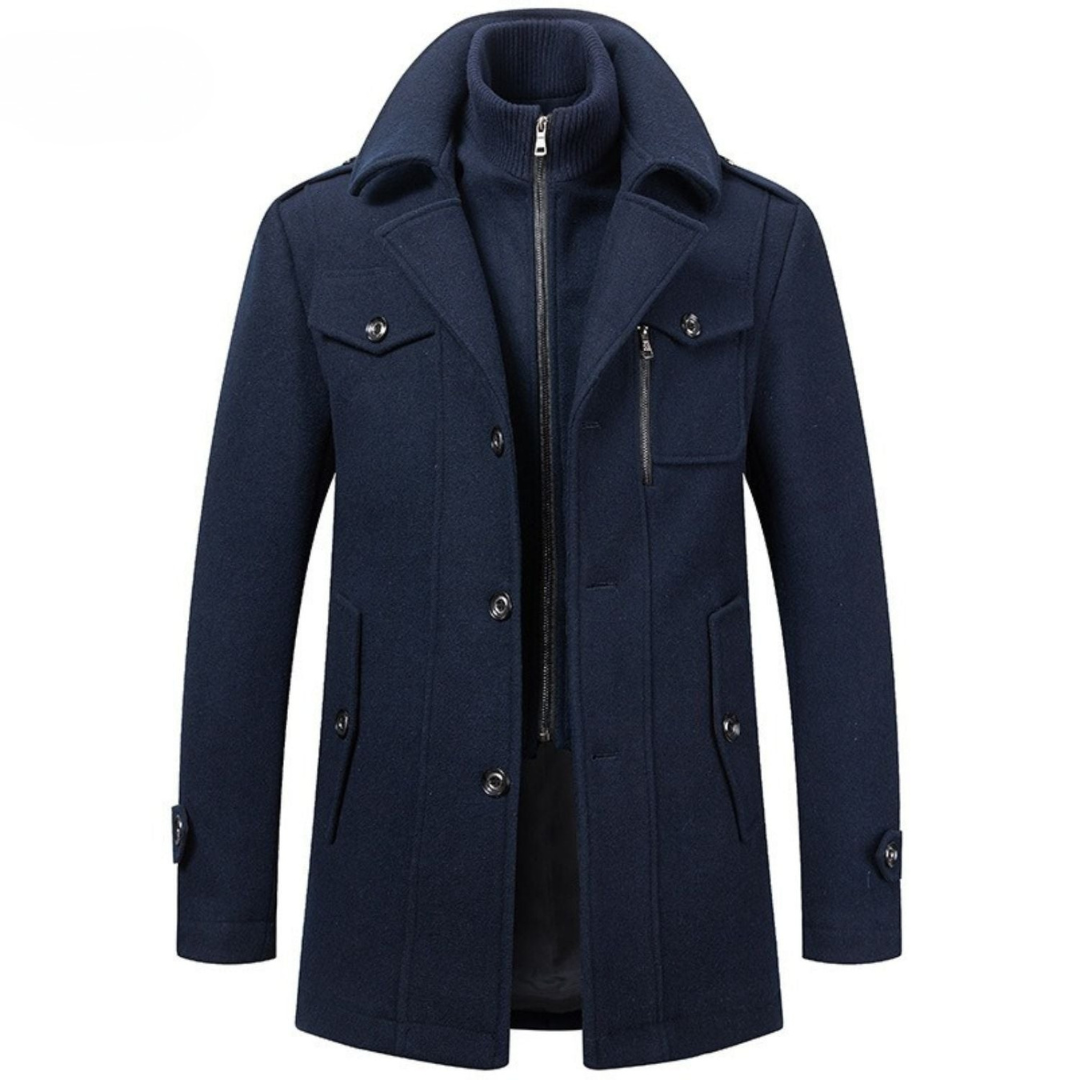 ARTHUR | Winter coat with button-zip closure