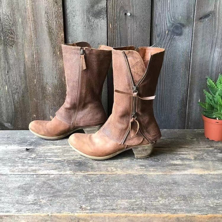 GIANA | Cowgirl boots with pointed toe - Liora Melbourne
