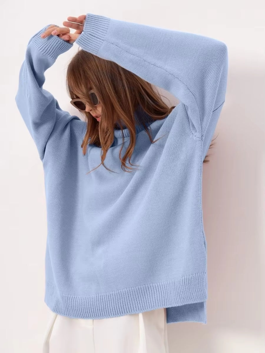 BROOKE | Oversized jumper with side splits