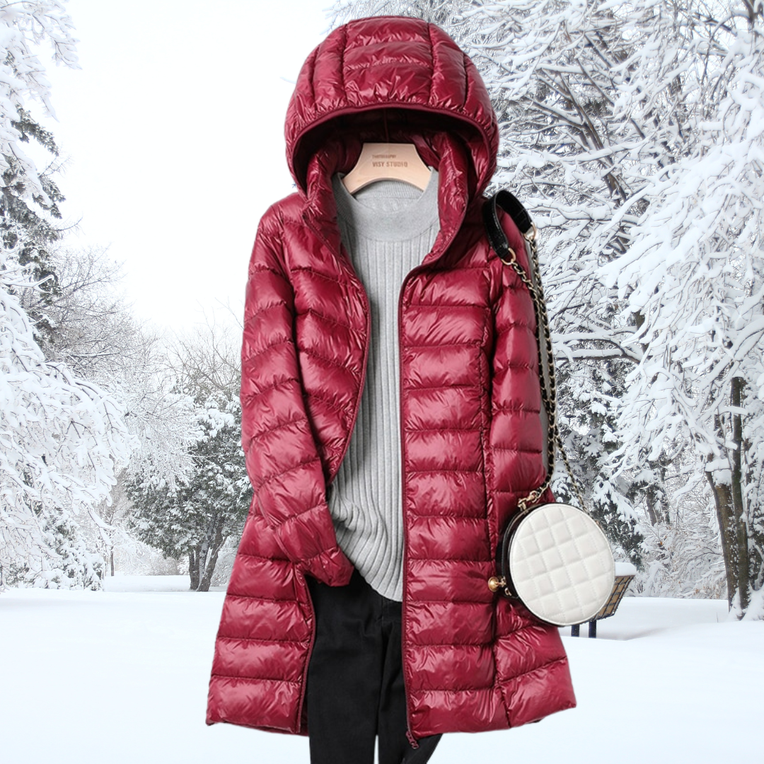 QUINN | Ultralight down jacket with quilted finish