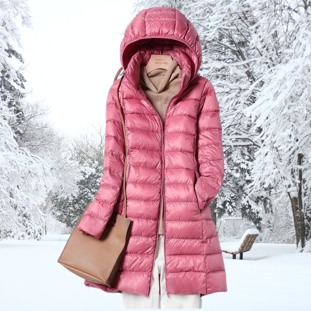 QUINN | Ultralight down jacket with quilted finish