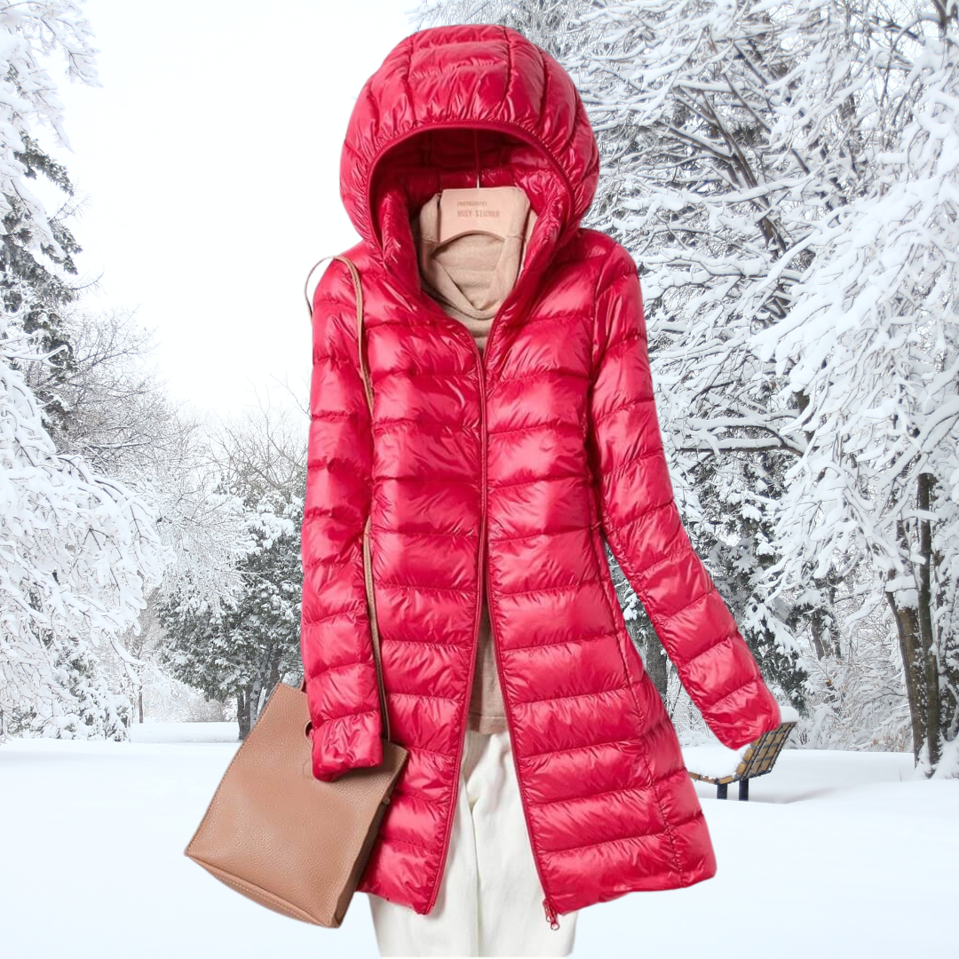 QUINN | Ultralight down jacket with quilted finish