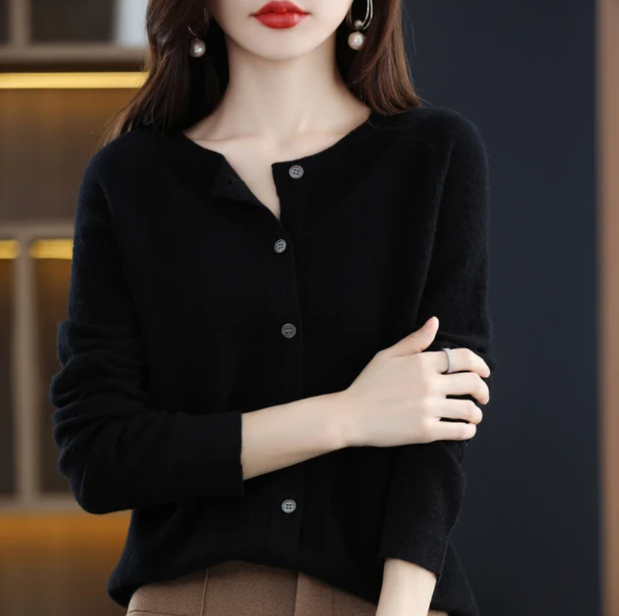 HARPER | Cardigan with button fastening