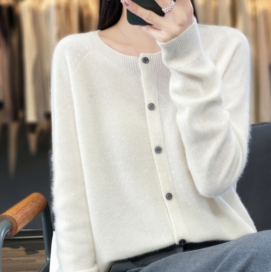 HARPER | Cardigan with button fastening
