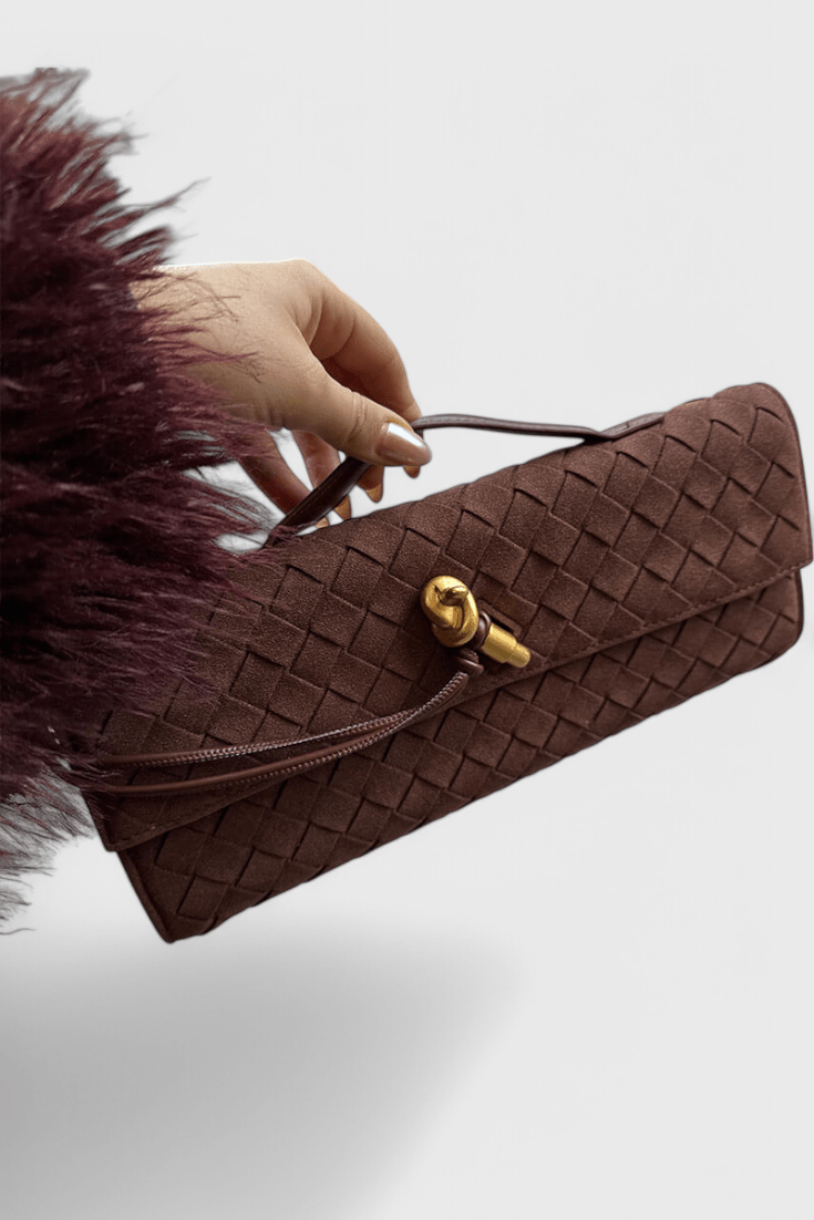 EVELINA | Rucsac structurat din suede - Liora București