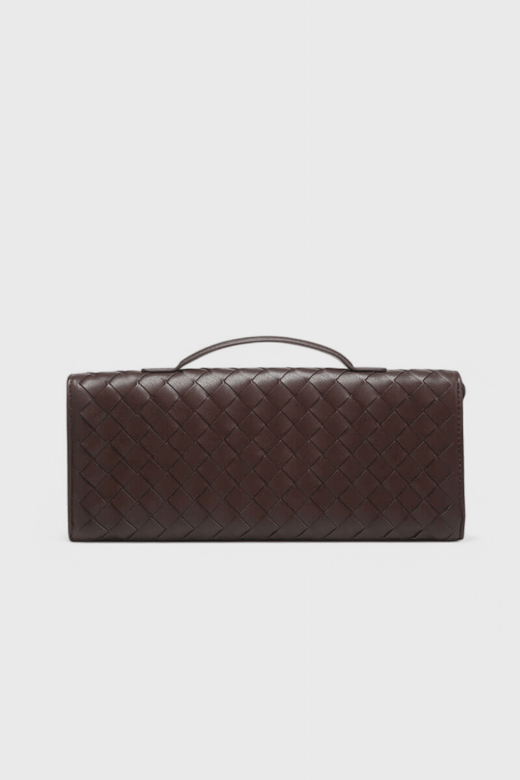 MELANIE | Geantă clutch cu nod auriu - Liora București