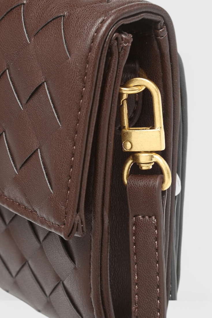 MELANIE | Geantă clutch cu nod auriu - Liora București