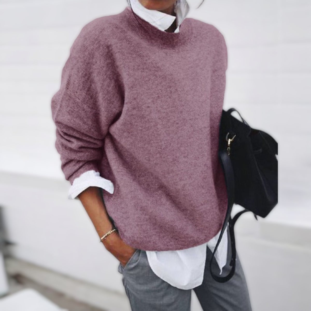 JOLANDA | Cashmere jumper with relaxed fit