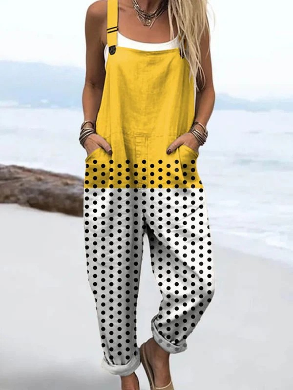 POPPY | Jumpsuit with polka dot print