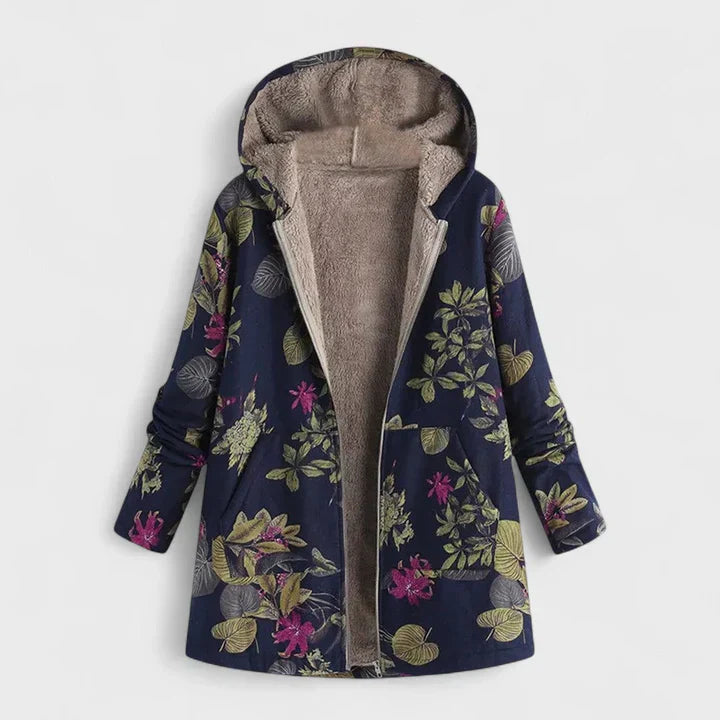 ALISHA | Parka with faux-fur lining