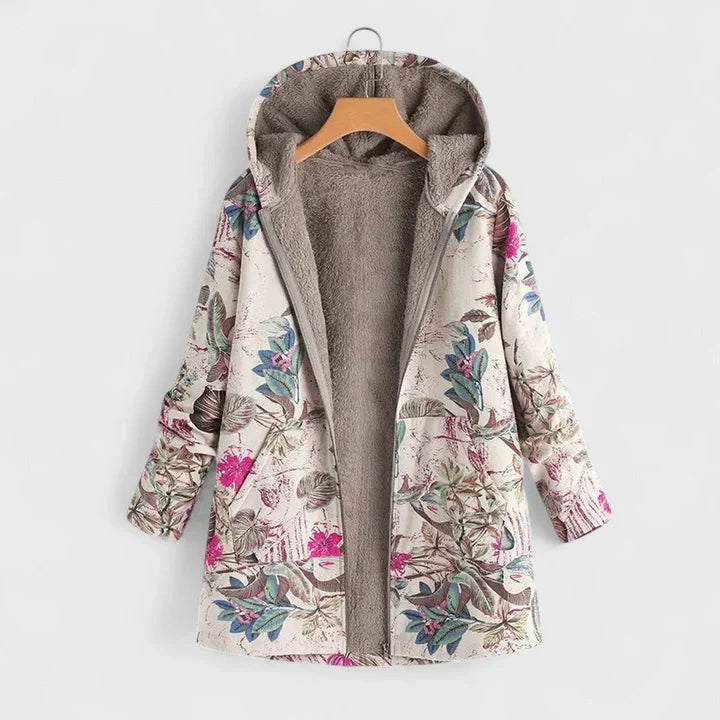 ALISHA | Parka with faux-fur lining
