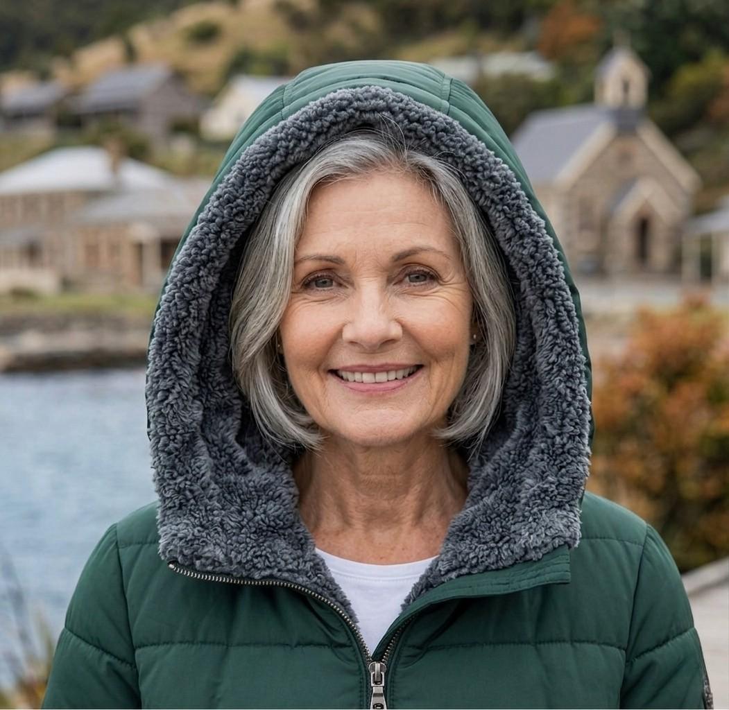 OLIVIA | Winter coat with quilted shell