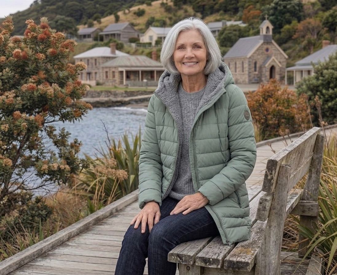 OLIVIA | Winter coat with quilted shell
