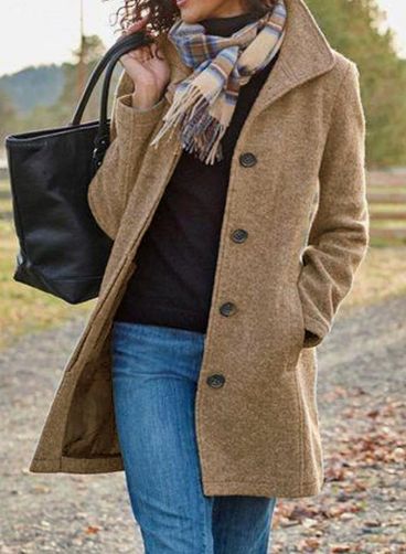 ADRIANA | Coat with wrap silhouette