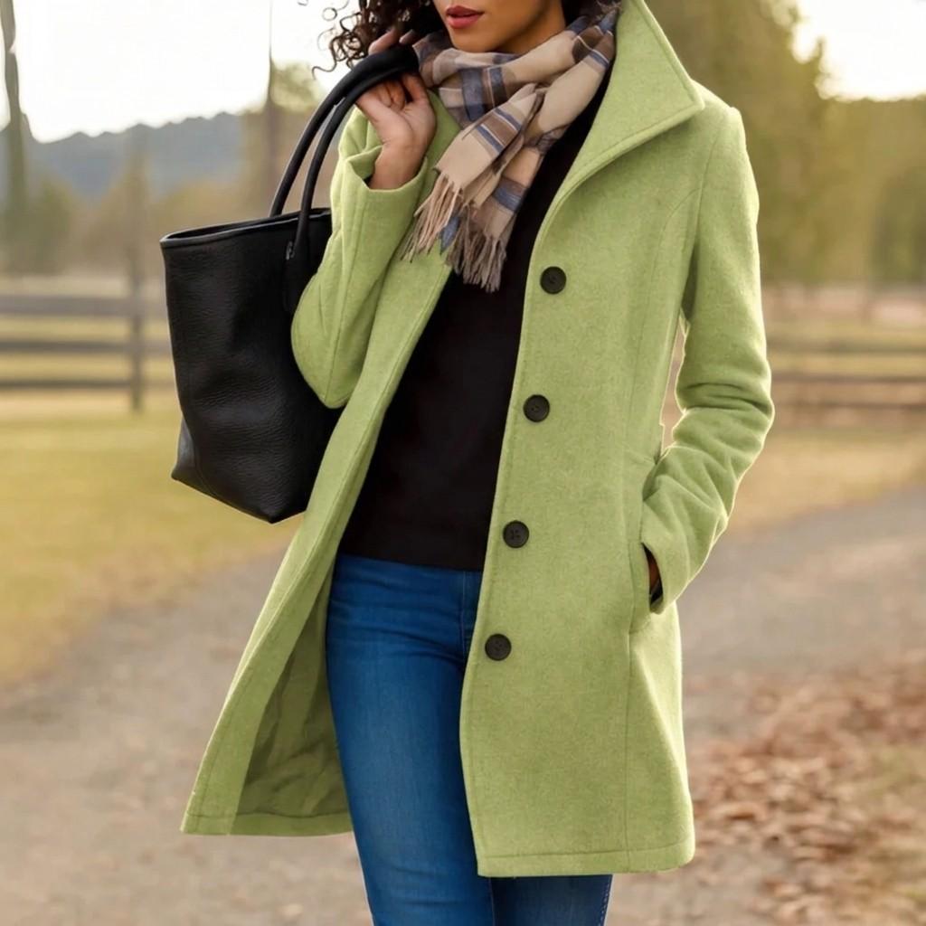 ADRIANA | Coat with wrap silhouette
