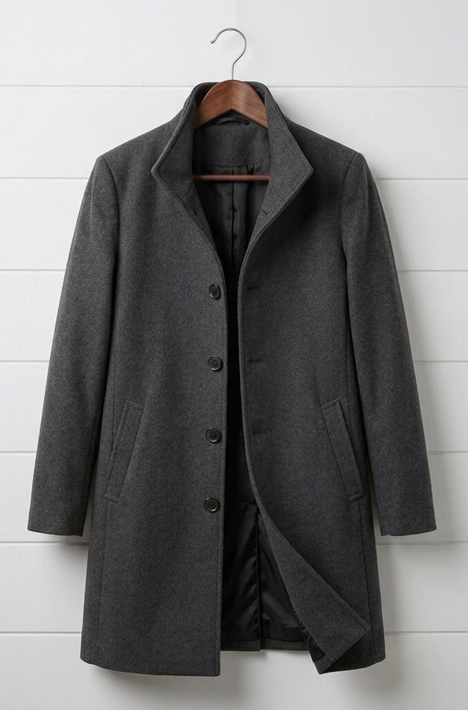 ADRIANA | Coat with wrap silhouette