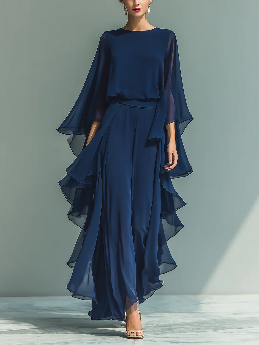 MICHAELA | Set with flared sleeves