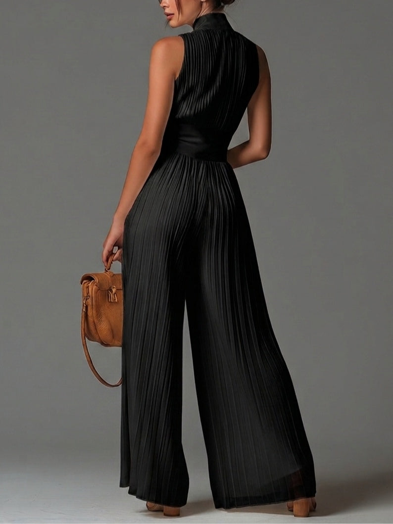 LARA | Jumpsuit with wide-leg trousers