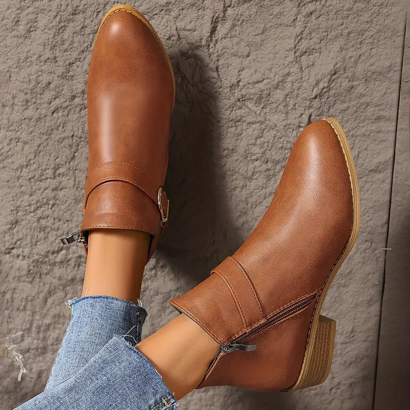 BELLA | Ankle boot with wide toe box
