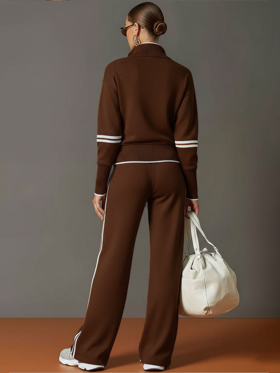 KINSLEY | Set with wide-leg pants