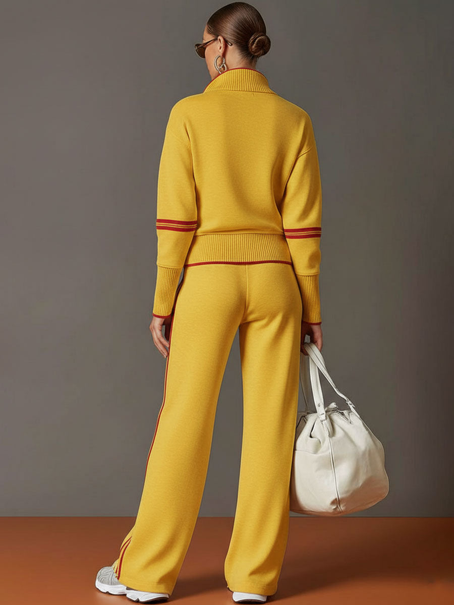 KINSLEY | Set with wide-leg pants