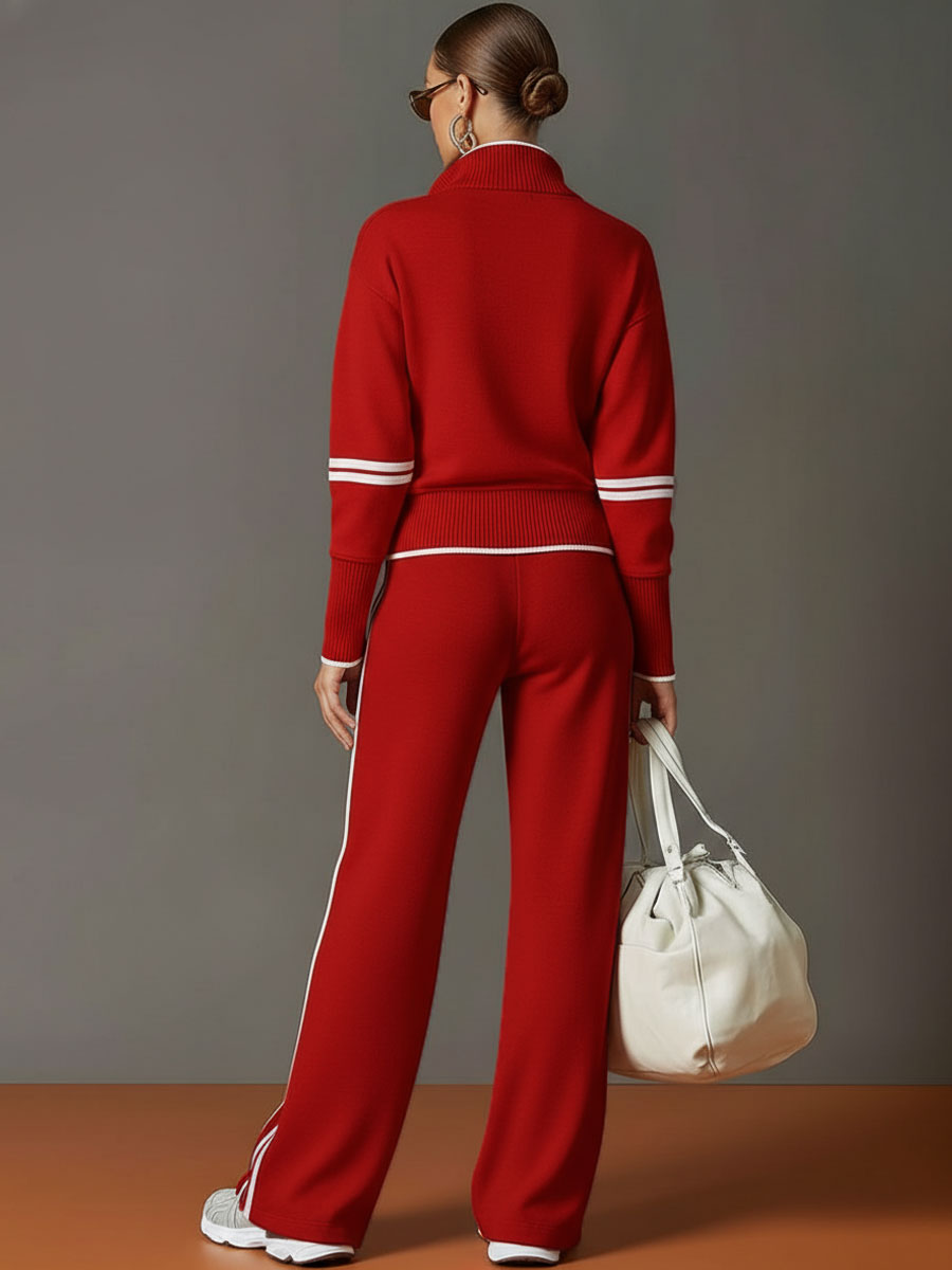 KINSLEY | Set with wide-leg pants