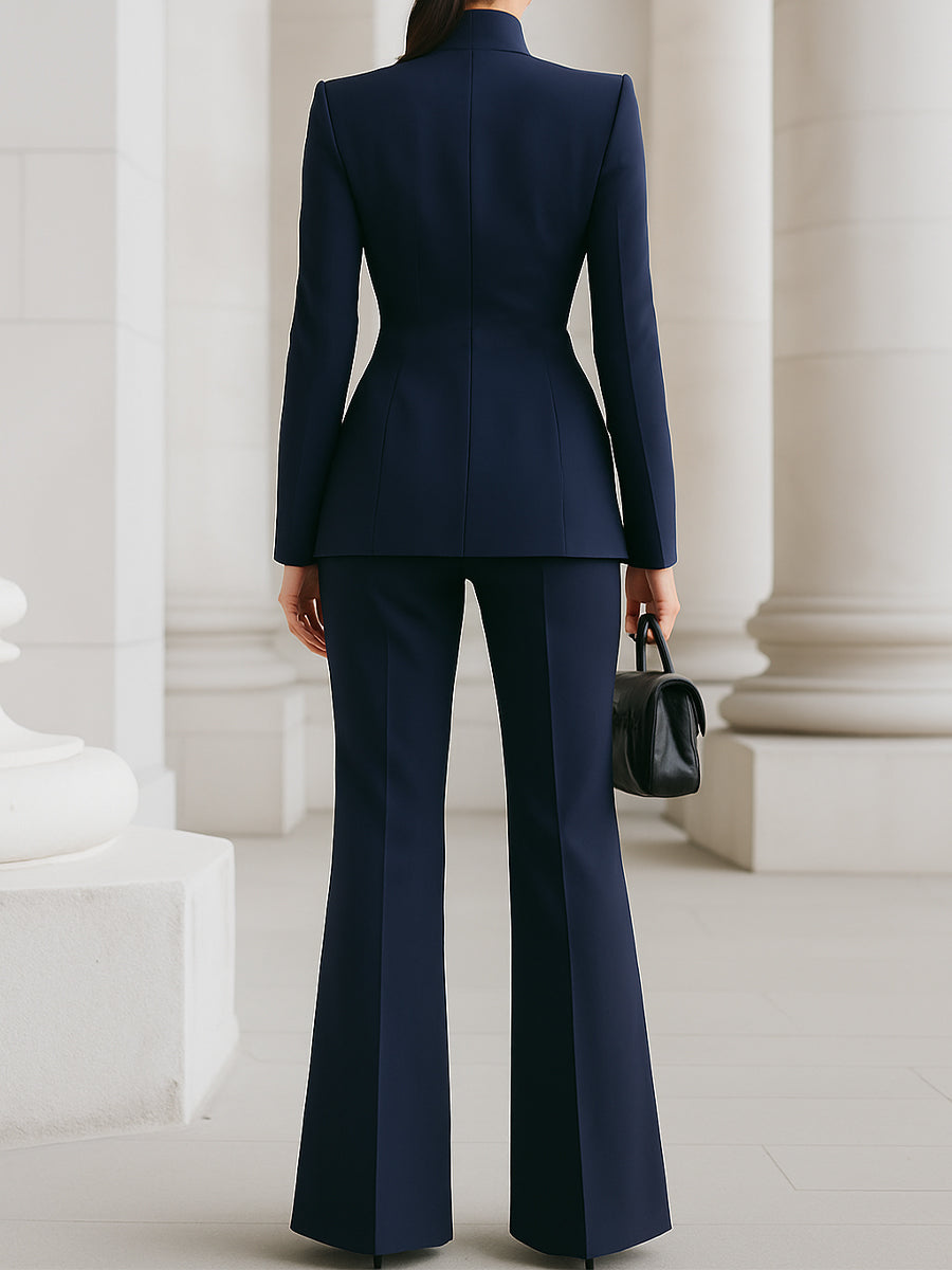 FLORA | Set with wide-leg trousers