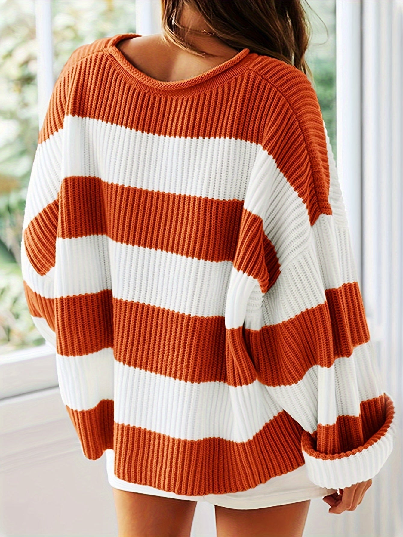 LARA | Jumper with stripe detail