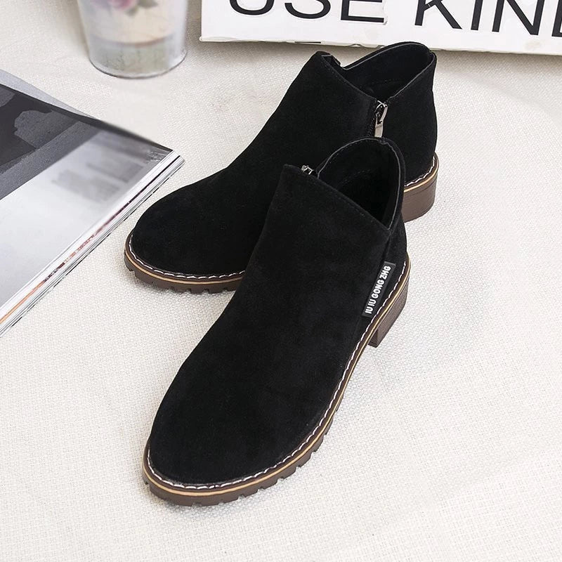 MARY | Ankle boots with thick sole - Liora Melbourne
