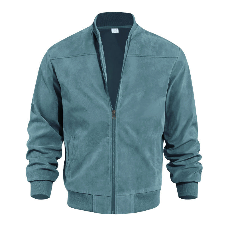 BLAKE | Bomber jacket with ribbed trim