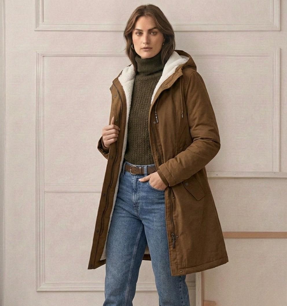 LEAH | Waterproof parka with fleece lining